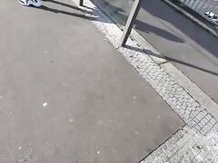 Cherry Kiss unexpectedly meets 2 strangers who fuck her on a bus and DP her at the hotel!