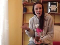 QUEST FOR ORGASM - Sensual masturbation with sexy teen